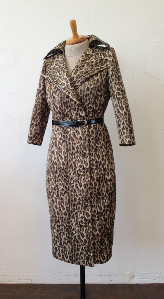 Leopard Dres overslag jurk