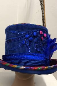 Marine Inleg strip hoed voor vasteloavend carnavalskostuum | Atelier Cilhouette